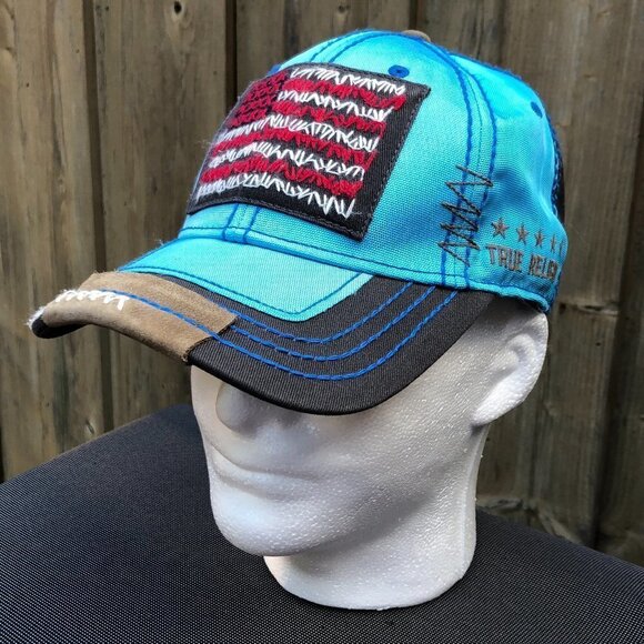 Vintage True Religion Patchwork Hat - Picture 1 of 7